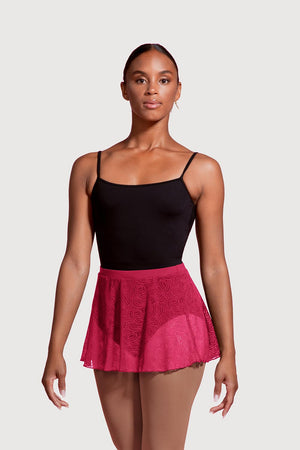 Bloch Mirella Mesh Pull On Womens Skirt AM5160