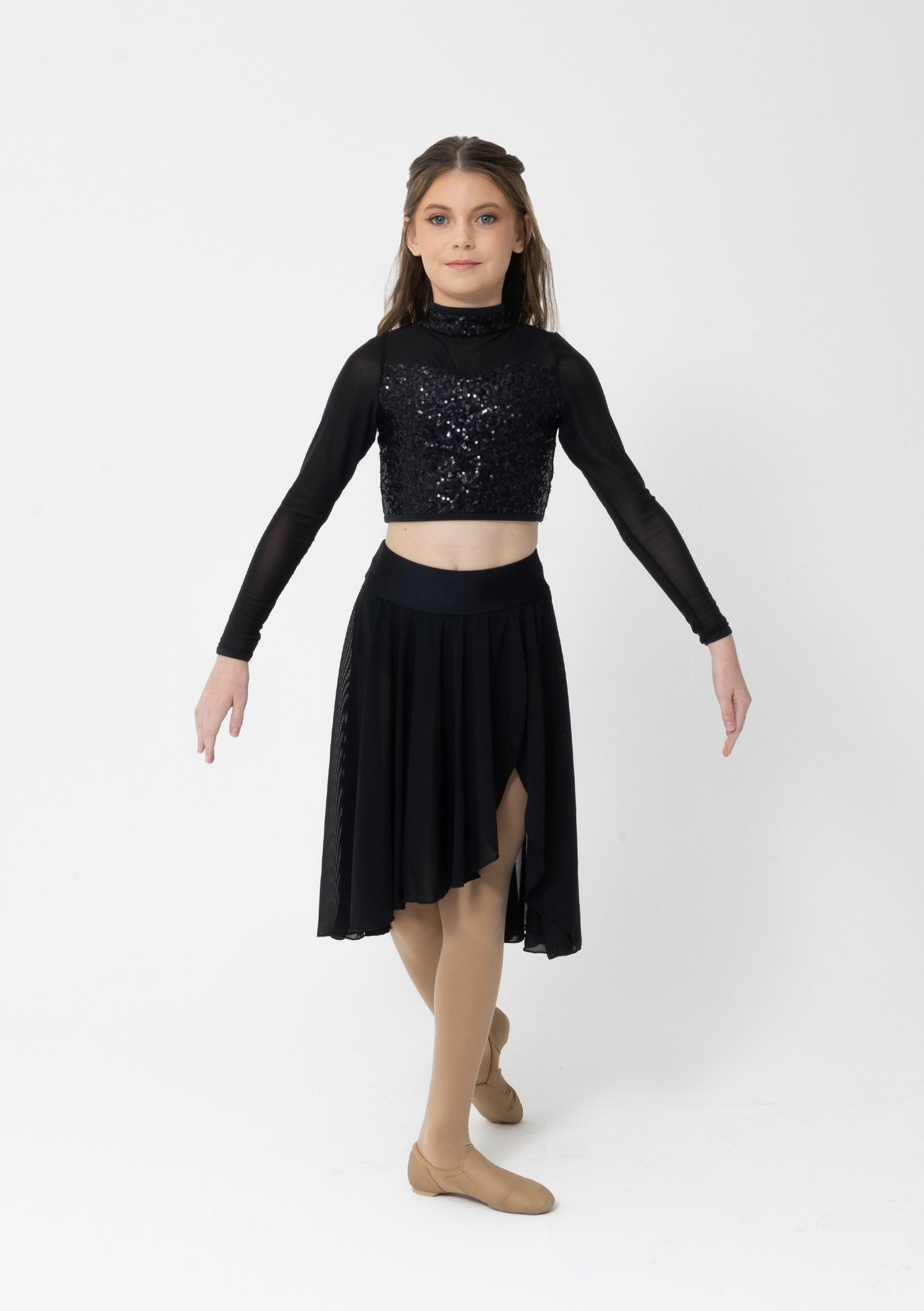 Studio 7 Inspire Mesh Skirt Adult ADSK05