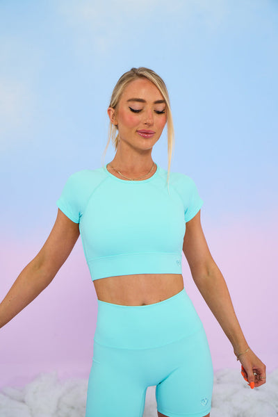 Claudia Dean Candy Crop Minty