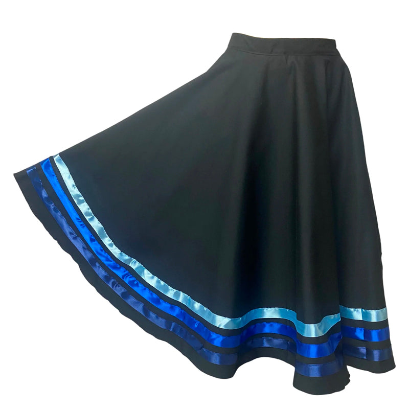 Paul Wright  Character Skirt with  Wide  Ribbon