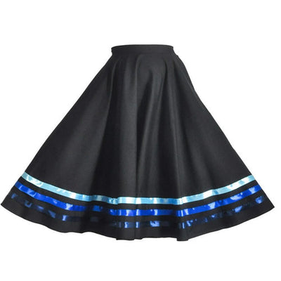 Paul Wright  Character Skirt with  Wide  Ribbon
