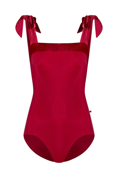 Yumiko RTW Mimi Leotard Berry/Cerise