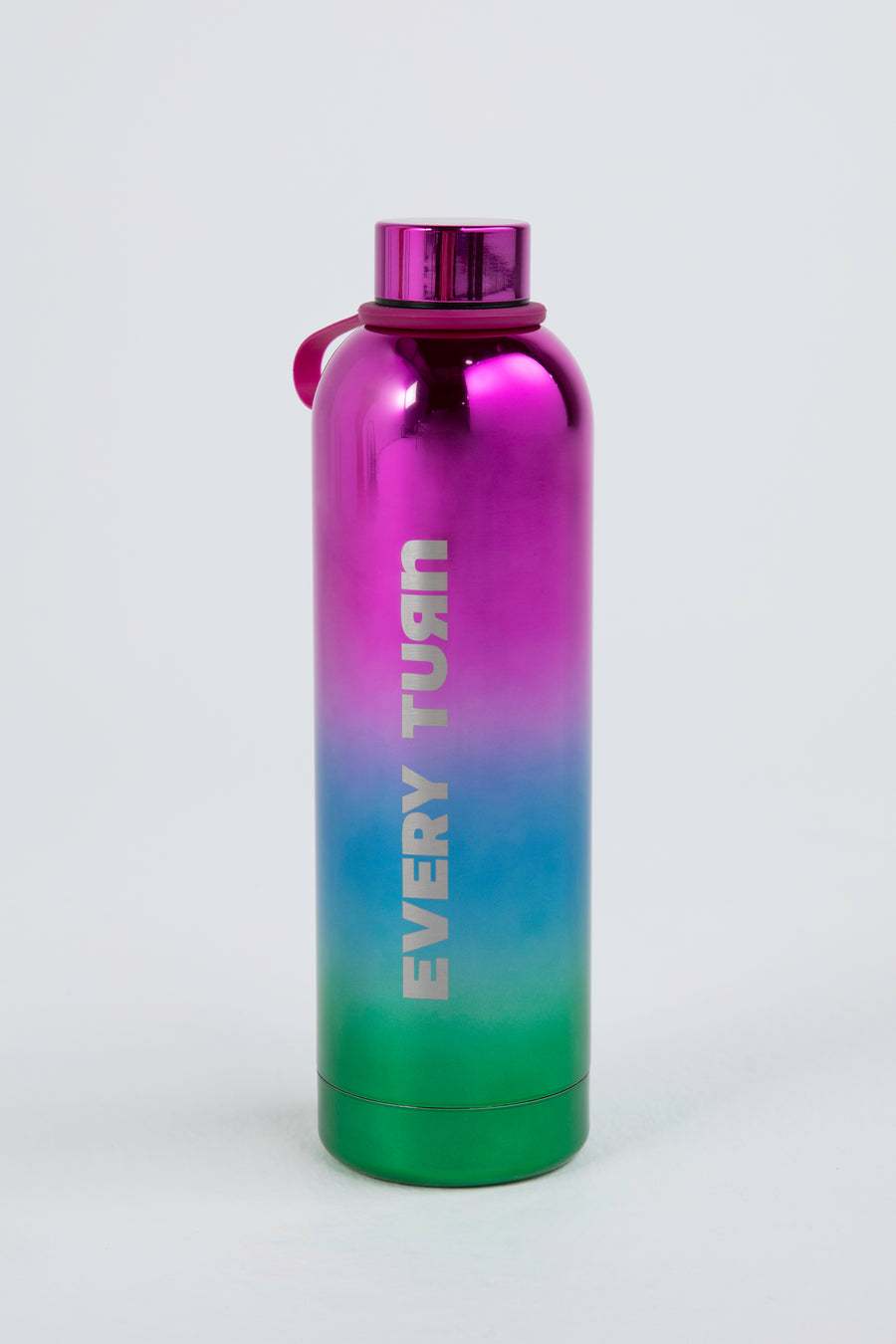 Every Turn Rainbow Chrome Water Bottle