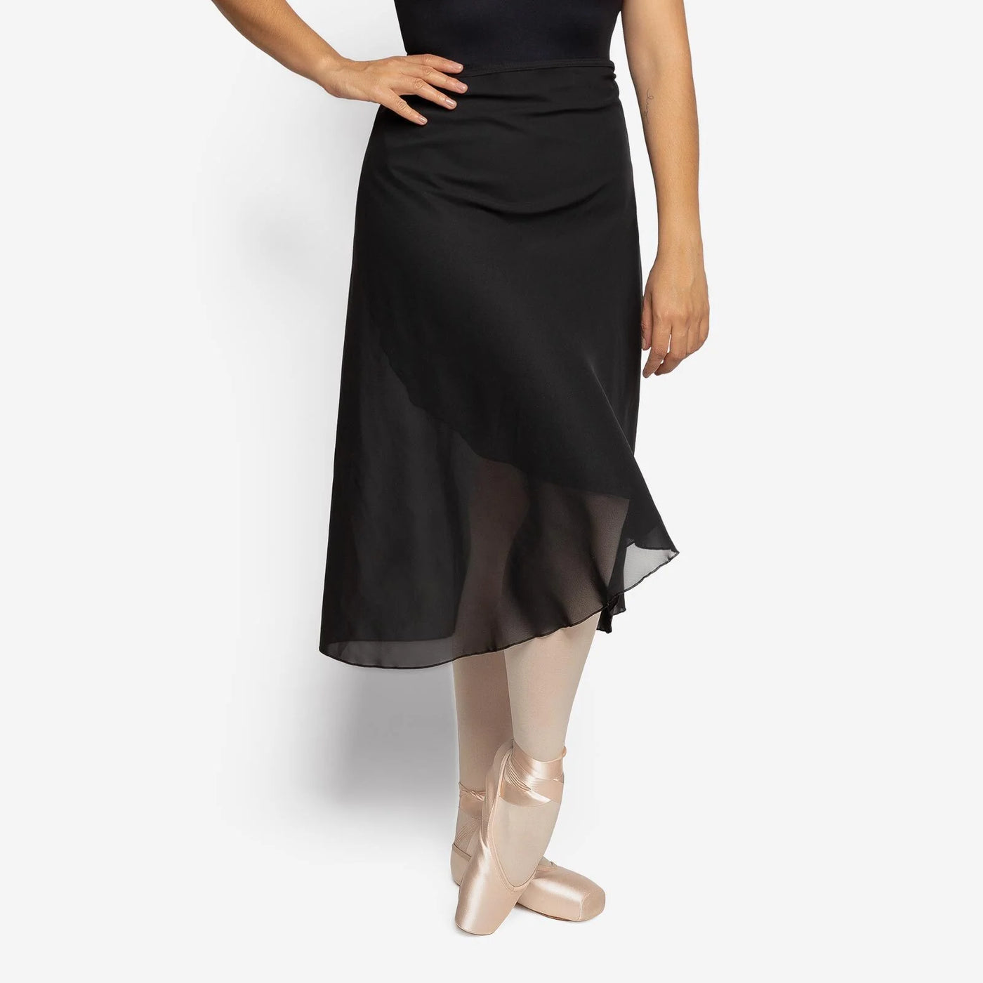 So Danca Long Curvy Wrap Skirt SL235