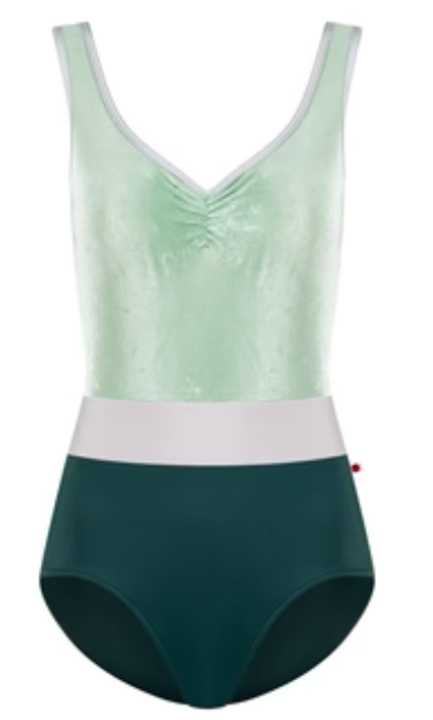 Yumiko RTW Lucy Leotard in Kale and Meadow