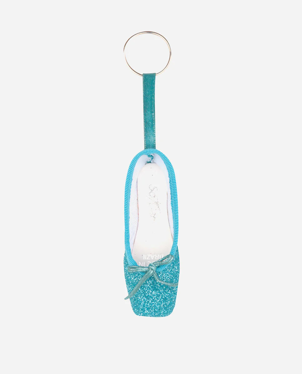 So Danca Mini Glitter Pointe Shoe Keyring KC01G