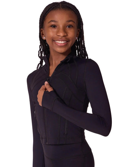 Capezio Soft Elegance Athletic Dance Jacket EL111T