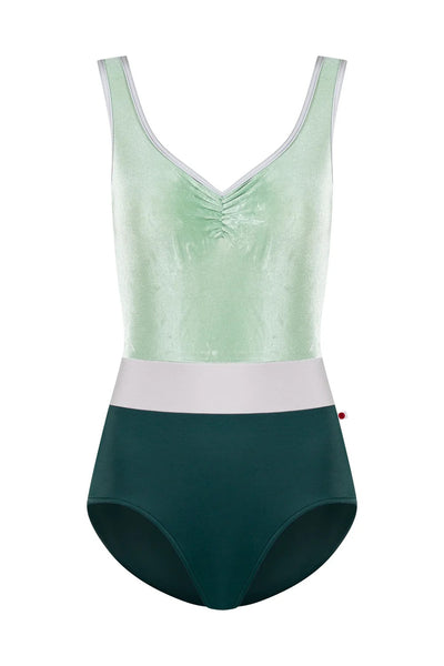 Yumiko RTW Lucy Leotard in Kale and Meadow