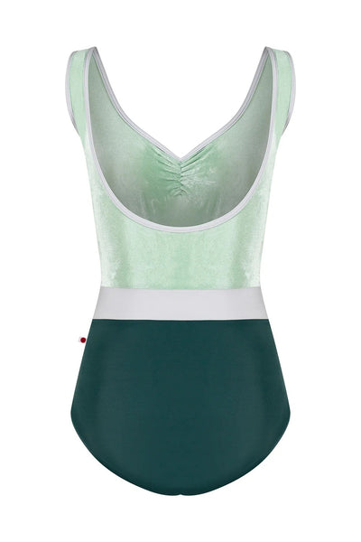 Yumiko RTW Lucy Leotard in Kale and Meadow