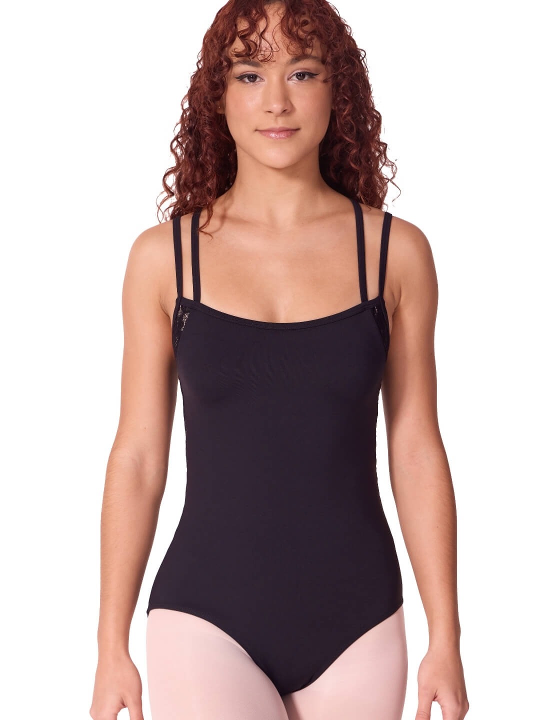 Capezio Soft Elegance Lace Camisole Leotard with Bratek EL103W