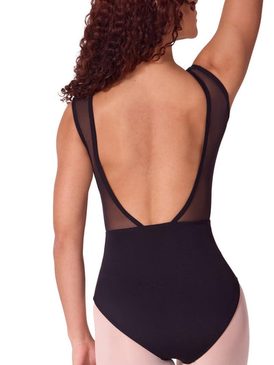Capezio Soft Elegance Asymmetrical Boat Neck Leotard EL106W