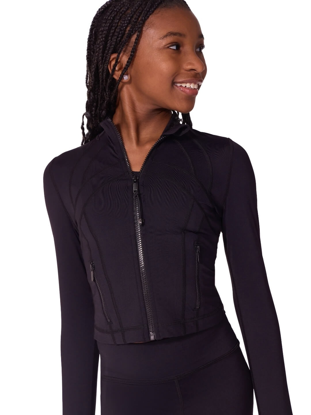 Capezio Soft Elegance Athletic Dance Jacket EL111T