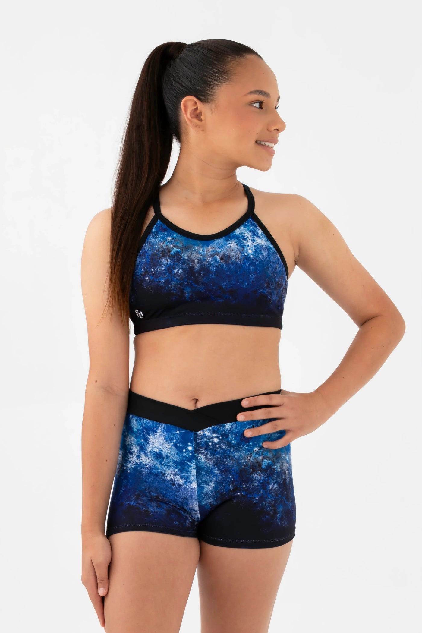 Sylvia P Midnights Crop Top