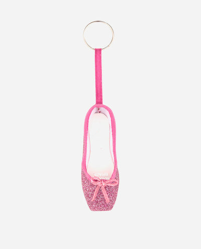 So Danca Mini Glitter Pointe Shoe Keyring KC01G