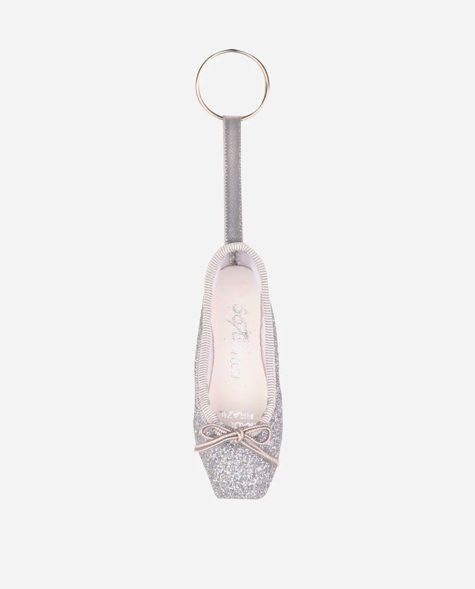 So Danca Mini Glitter Pointe Shoe Keyring KC01G