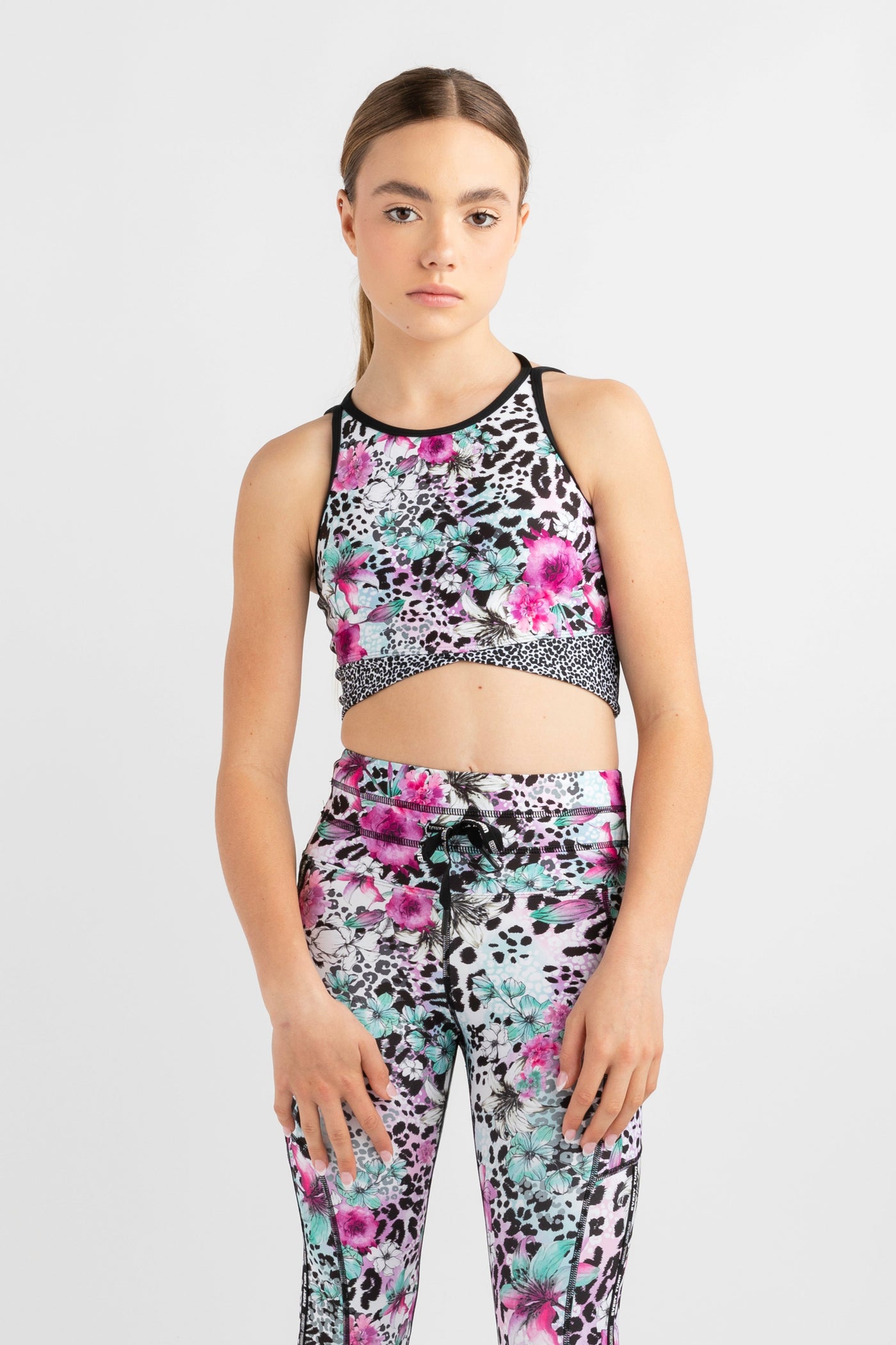 Every Turn Balanced Cropped Singlet Youth