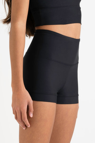 Every Turn Hi Waisted Shorts for Child and Teenager