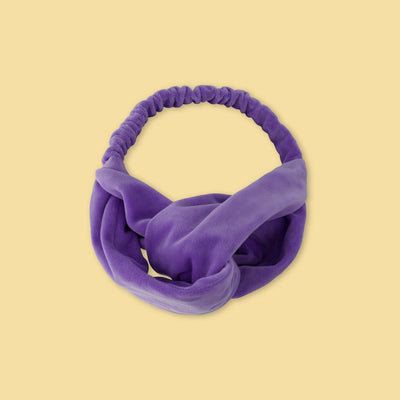 EVRE Purple Knot Headband