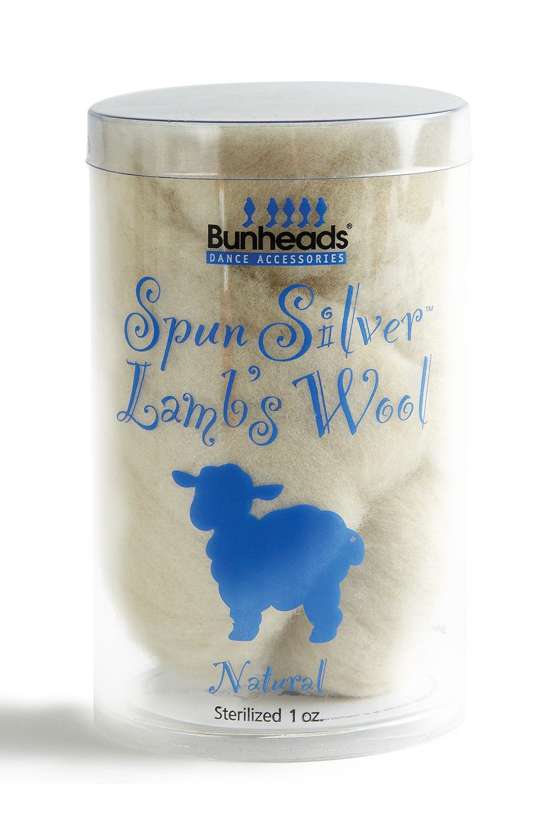 Capezio Bunheads Spun Silver Lamb's Wool BH400