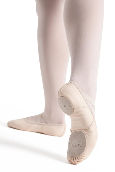 Capezio Hanami Leather Split Sole Ballet Shoe Childrens 2038C